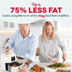 Ceramic Nonstick Tasti-Crisp Digital Air Fryer 2.6 Qt.