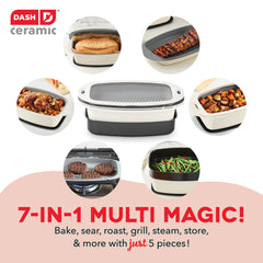 SmartStore™ 7-in-1 Multipurpose Cookware + Steamer Set