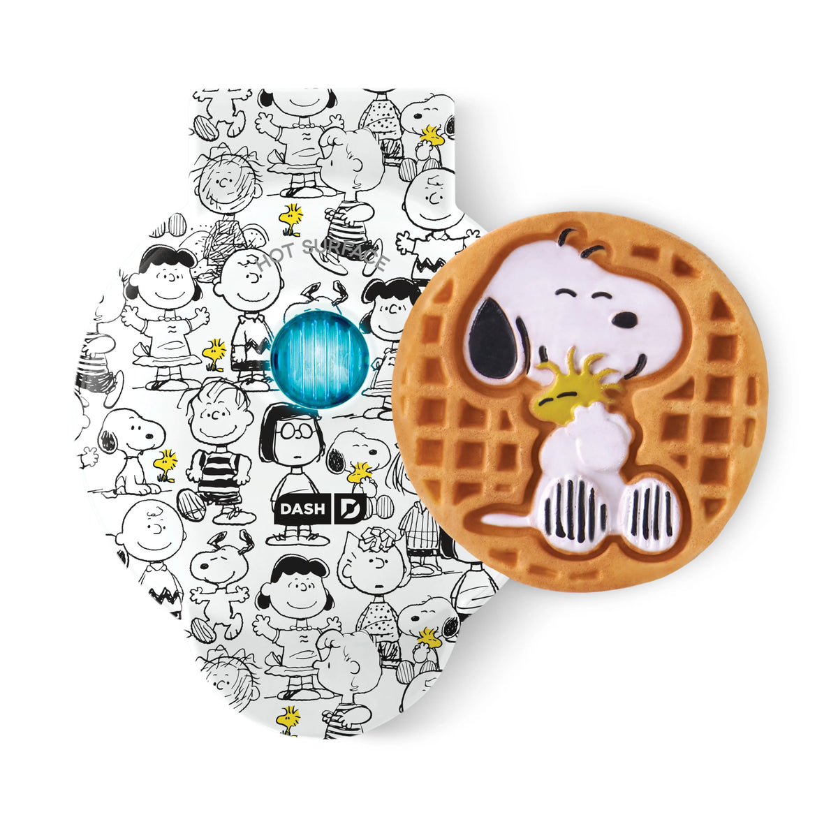 Peanuts®  x Dash 75th Anniversary Mini Waffle Maker