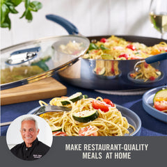 Zakarian by Dash 5qt TruPro Stainless Steel Saute Pan with Lid