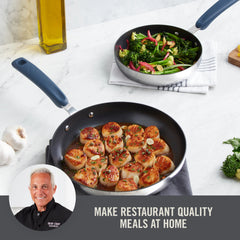 TruPro Stainless Steel Fry Pan Set - 8" 10"